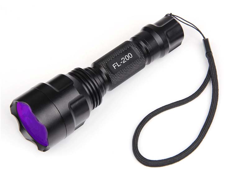 a black light flashlight uvBeast New V3 365nm MINI - UV - High Definition Ultraviolet LED ultra violet (UV) light for versatile use UV Flashlight 395nm Black Light