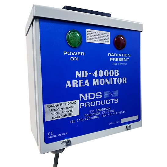 Radiation Safety - Area Alarms - NDS Products ND-4000 Series Area 
