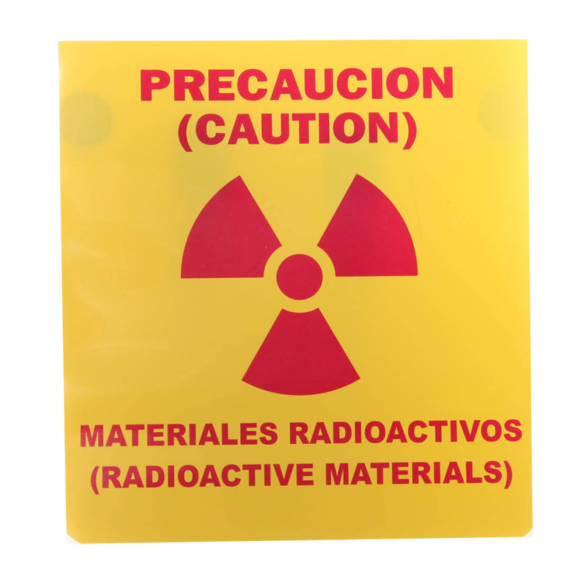 Radiation Safety - Signs/Barriers - NDT Radiation Signs - NDT