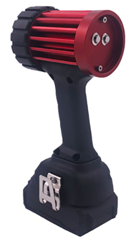 UVED-8W-FL high-perfomance, portabel UV-A-LED-Hand-Flooder