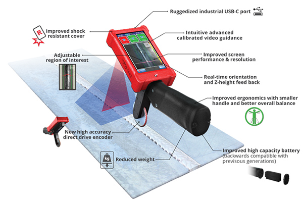 Gauges Weld Pitting Weld Gauges Laser Based Weld Inspection Gauges WiKi SCAN WiKi SCAN 2.0 Laser Weld Gauge NDT Supply