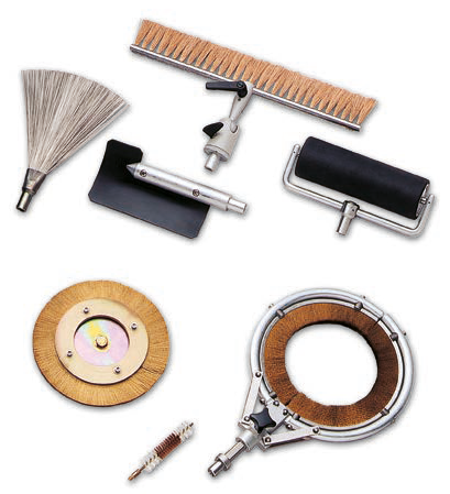 Fully Metal Detectable Round Hand Brush with Medium Bristles, Metal  Detectable & X-Ray Visible, Food Factory Hand Brush