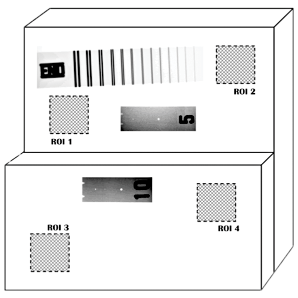 Kit 4 spots LED panel ultra-plats diamètre 80mm 12 volts de