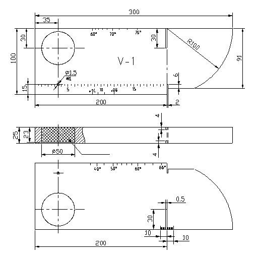 Ultrasonic Flaw Detection - Calibration Blocks - Metric UT