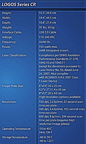 cr-imaging-system-specifications