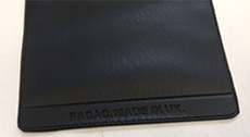 black flexible cassette-welded seam