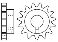 machined gear